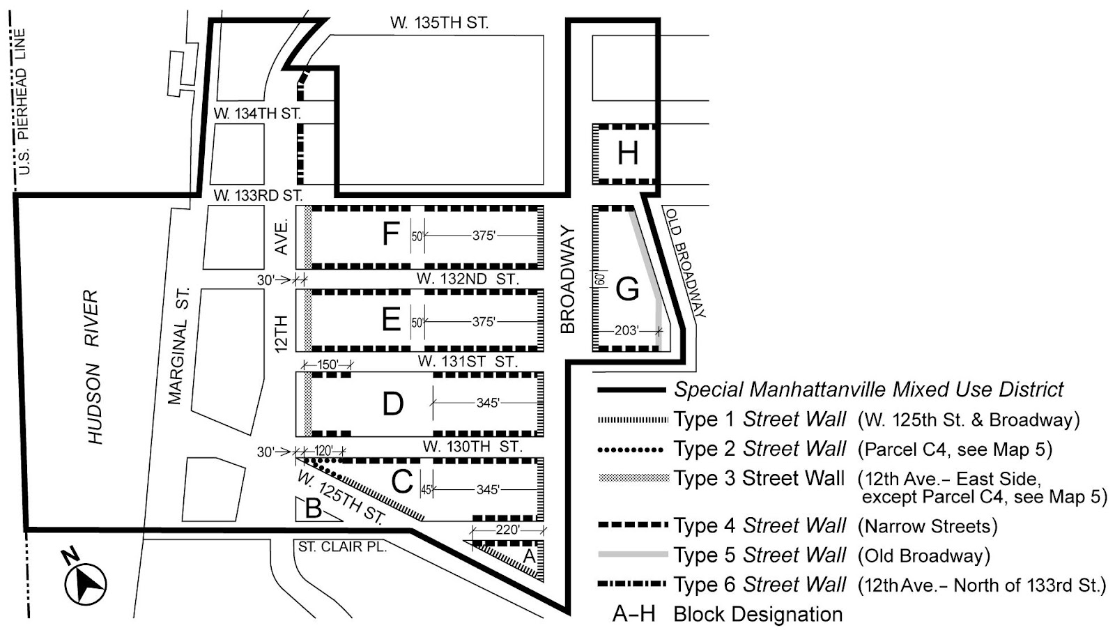 Zoning Resolutions Chapter 4: Special Manhattanville Mixed Use District Appendix A.3